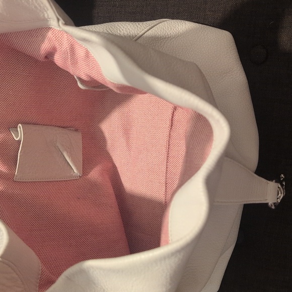 Dooney & Bourke Taupe Leather Shoulder Bag - Picture 7 of 9